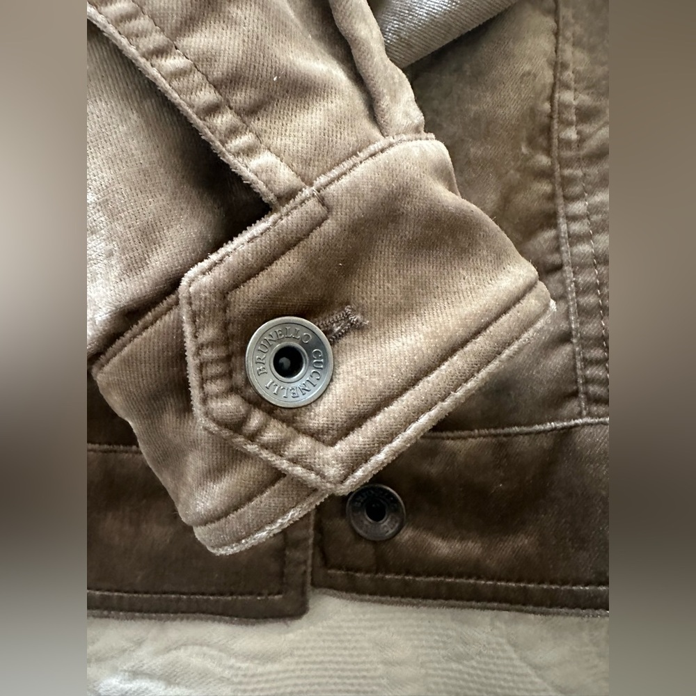 Brunello Cucinelli Womens Velvet Jacket - Picture 10 of 12